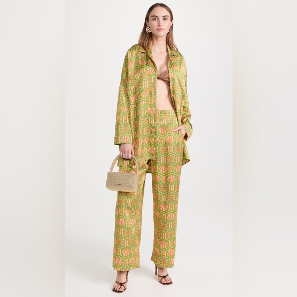 Show Me Your Mumu Landon Pants in the Palm Deco
